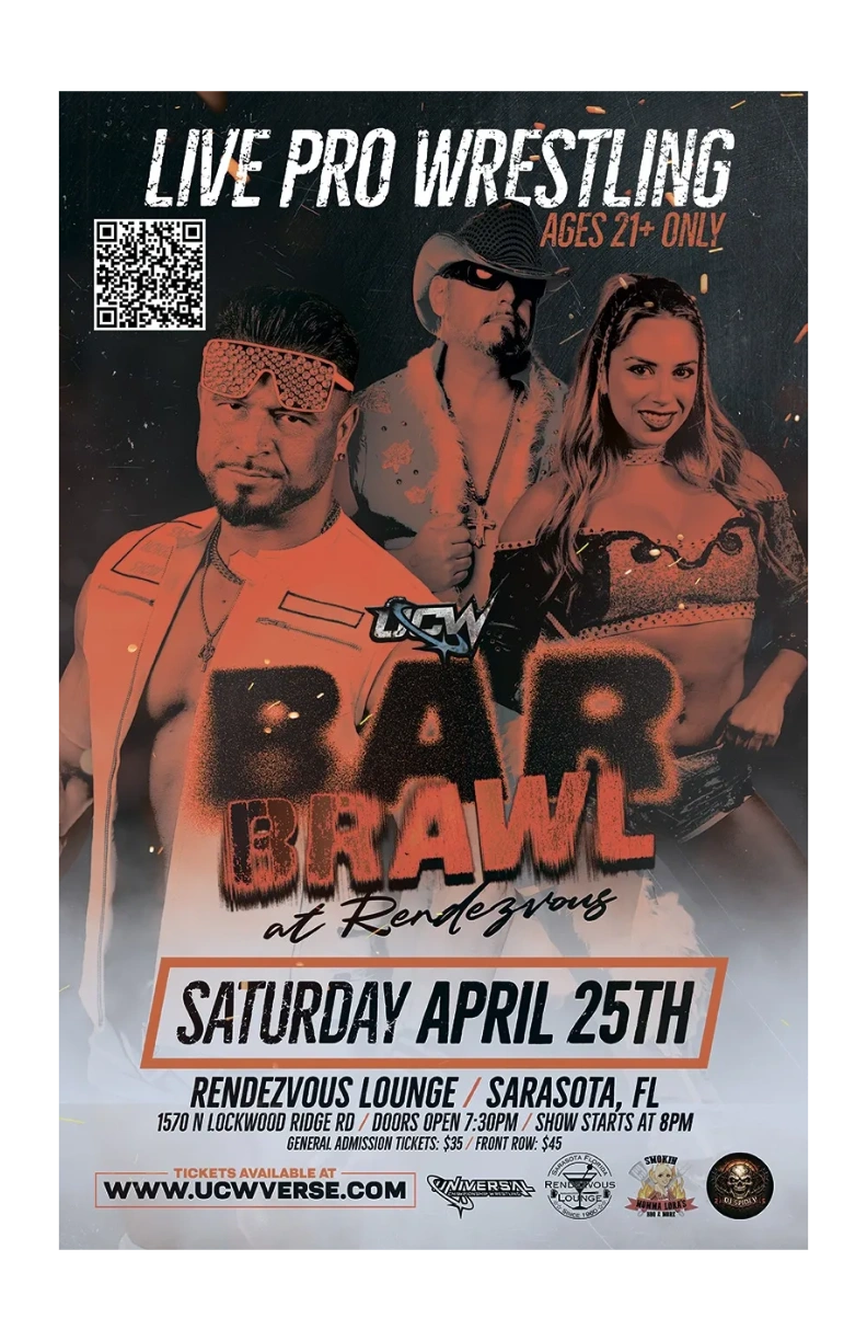 UCW Bar Brawl Poster